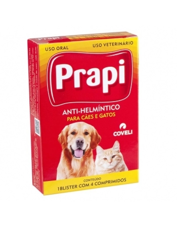 Coveli Prapi com 4 comprimidos