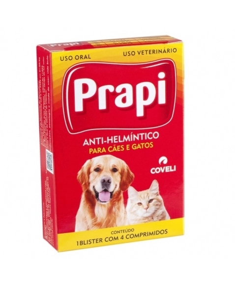 Coveli Prapi com 4 comprimidos