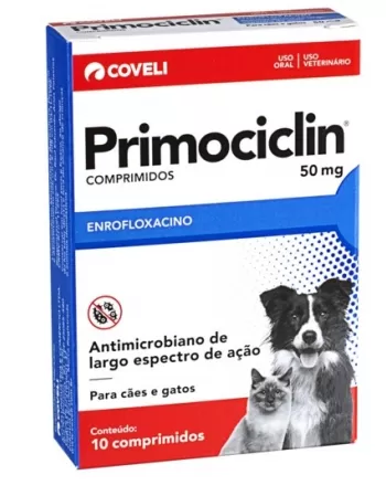 Coveli Primociclin 50mg com 10 comprimidos