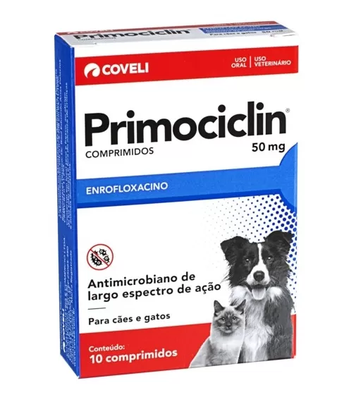 Coveli Primociclin 50mg com 10 comprimidos