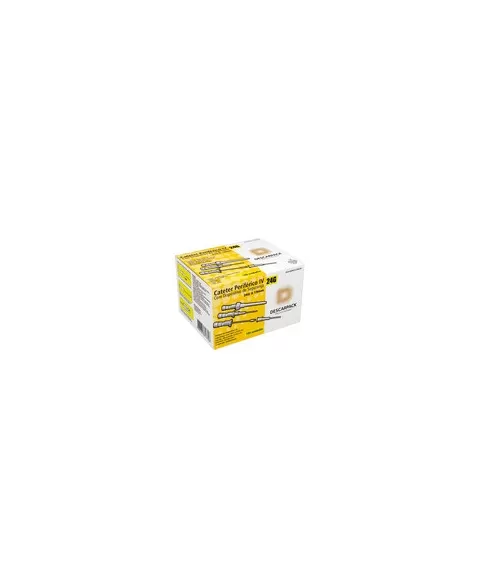 Descarpack Catéter Amarelo 24G