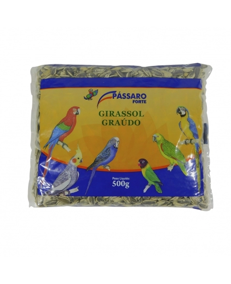 Pássaro Forte Girassol Gigante 500g