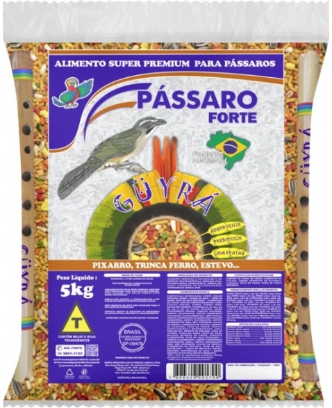 Pássaro Forte Güyra 5kg