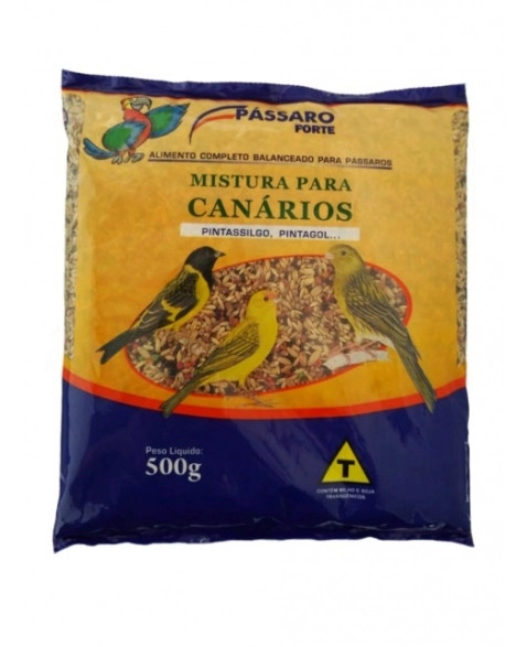 Pássaro Forte Mistura para Canários 500g