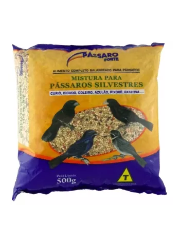 Pássaro Forte Mistura para Pássaros Silvestres 500g