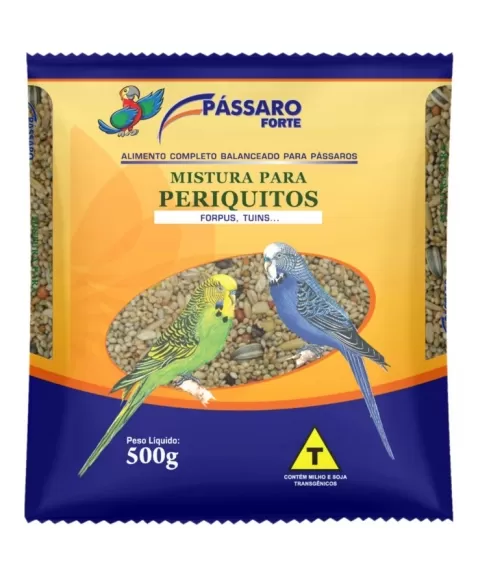 Pássaro Forte Mistura para Periquitos 500g