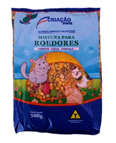 Pássaro Forte Mistura para Roedores 500g