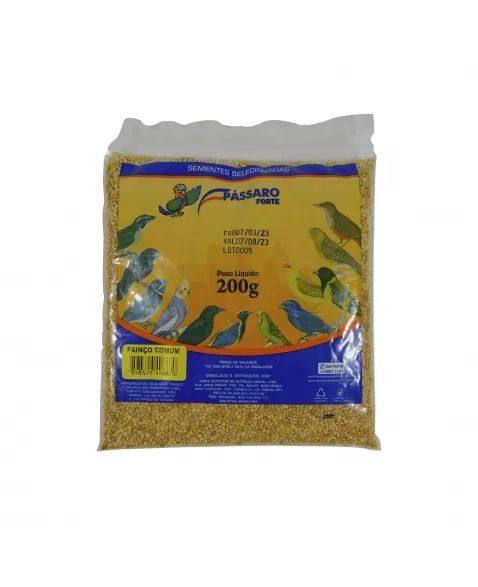 Pássaro Forte Painço Comum 200g