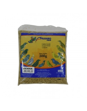 Pássaro Forte Painço Senha 200g