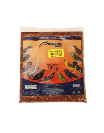 Pássaro Forte Painço Vermelho 200g