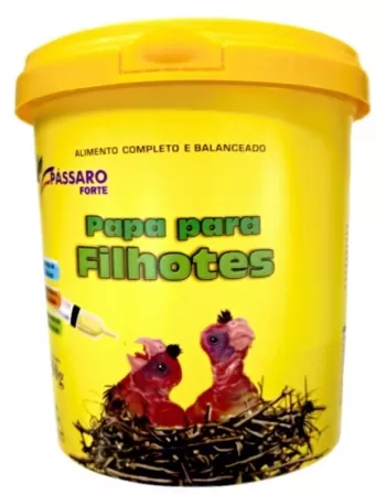 Pássaro Forte Papa para Filhotes 350g