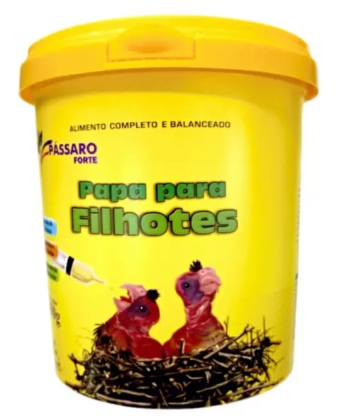 Pássaro Forte Papa para Filhotes 350g