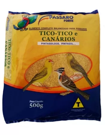 Pássaro Forte Tico-Tico e Canários 500g