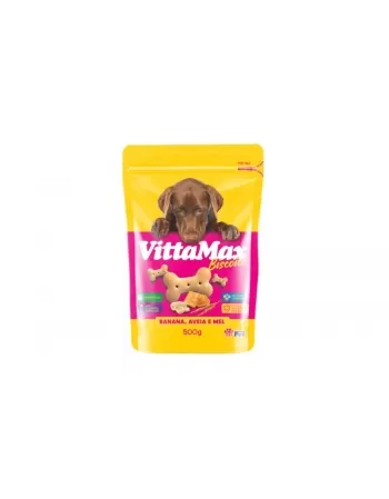 Biscoito Vittamax Banana Aveia e Mel 500g