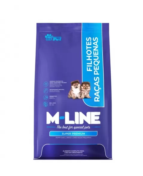 M-Line Filhotes Raças Pequenas 1kg