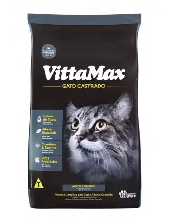 Vittamax Gato Castrado Frango 10,1kg