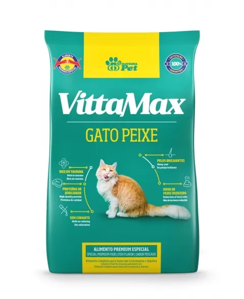 Vittamax Gato Peixe 25kg