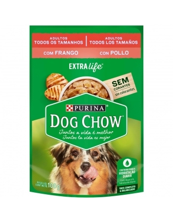 Dog Chow Sachê Adulto Frango e Arroz 100g