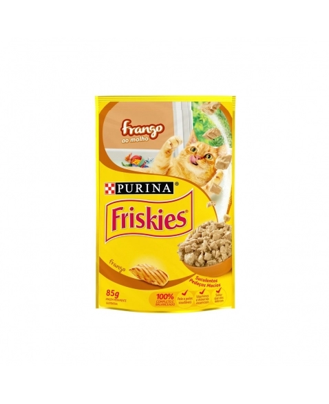 Friskies Sachê Frango ao Molho 85g