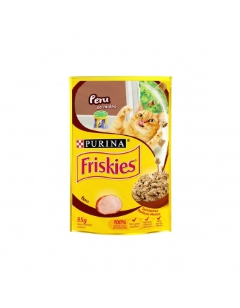 Friskies Sachê Peru ao Molho 85g