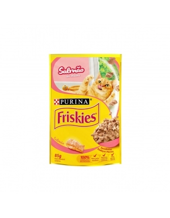 Friskies Sachê Salmão ao Molho 85g