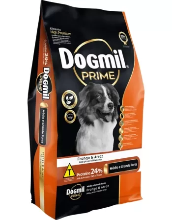 Dogmil Prime Frango e Arroz Raças Médias e Grandes 15kg