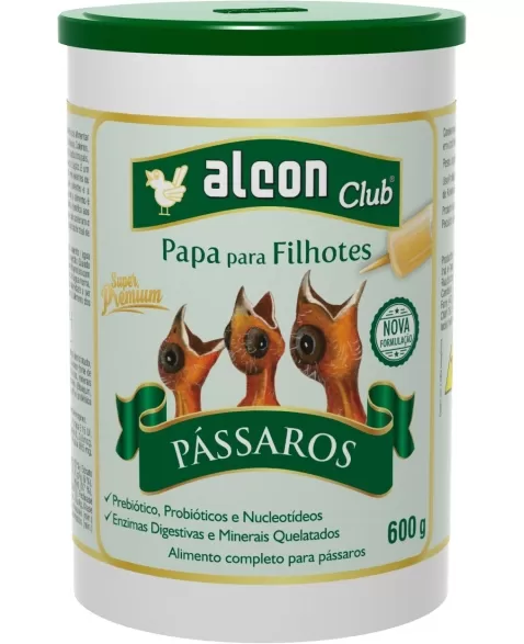 Alcon Club Papa Para Filhotes Pássaros 600g