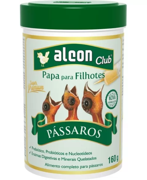 Alcon Club Papa Para Filhotes Pássaros 160g