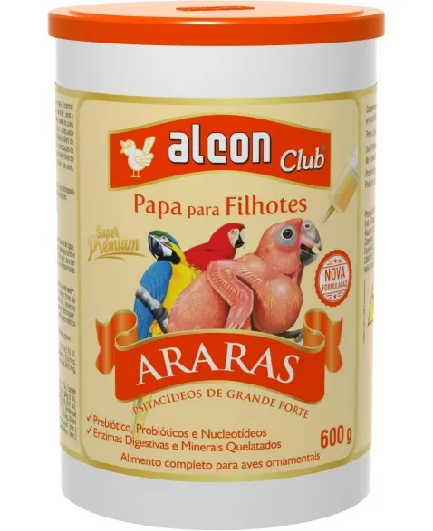 Alcon Club Papa Para Filhotes Araras 600g