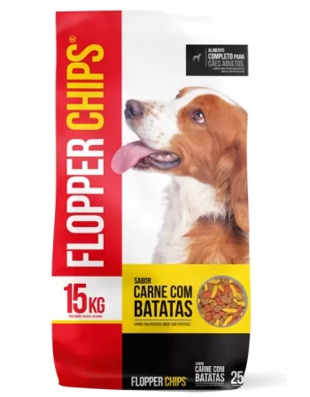 Flopper Chipps Carne Com Batatas 15kg