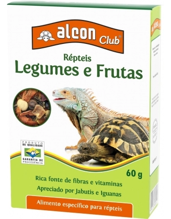 Alcon Club Répteis Legumes e Frutas 60g