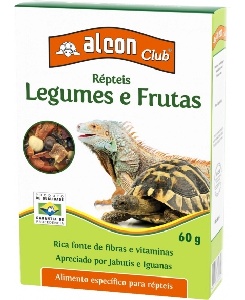 Alcon Club Répteis Legumes e Frutas 60g