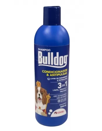 Coveli Shampoo Bulldog Condicionador Antipulgas 500ml