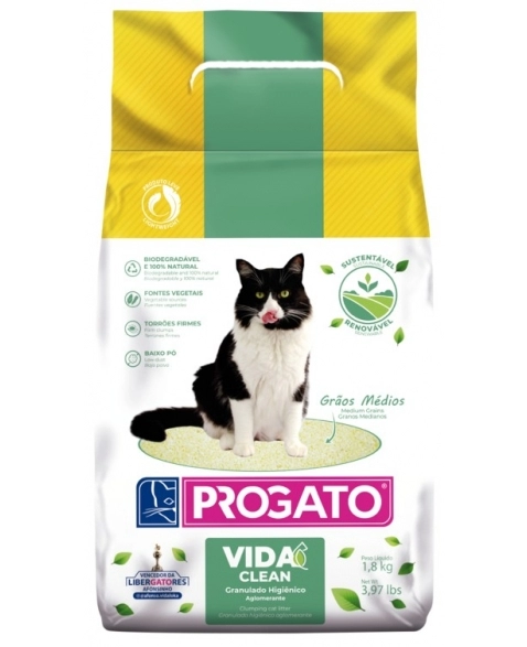 Progato Vida Clean Grossa 1,8kg