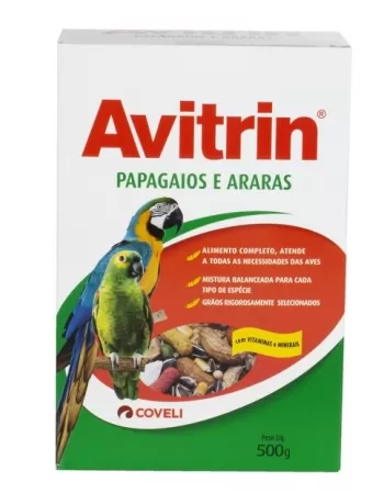 Coveli Avitrin Alimento para Papagaios 500g