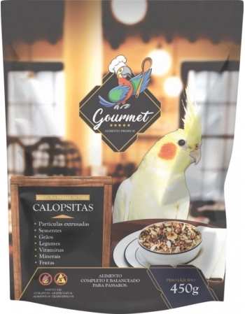 Pássaro Forte Mistura Calopsita Gourmet 450g