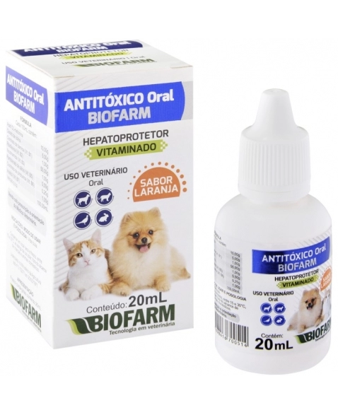 Biofarm Antitóxico Oral Pet 20ml