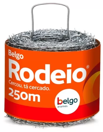 Belgo Arame Farpado Rodeio Fio 16 250m