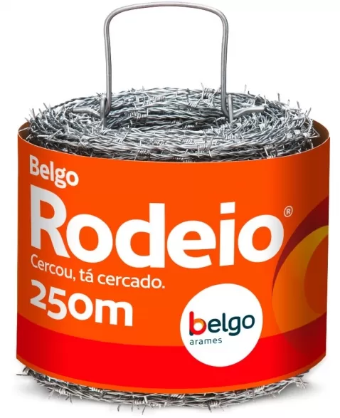 Belgo Arame Farpado Rodeio Fio 16 250m