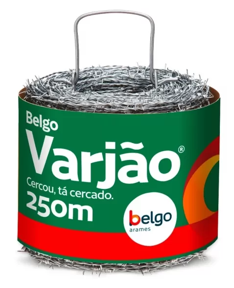 Belgo Arame Farpado Varjão 250m