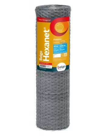 Belgo Tela Hexanet Pinteiro 1 X 22 1,00m