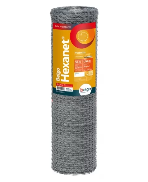 Belgo Tela Hexanet Pinteiro 1 X 22 1,50m