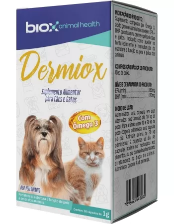 Biox Dermiox 1g com 30 cápsulas
