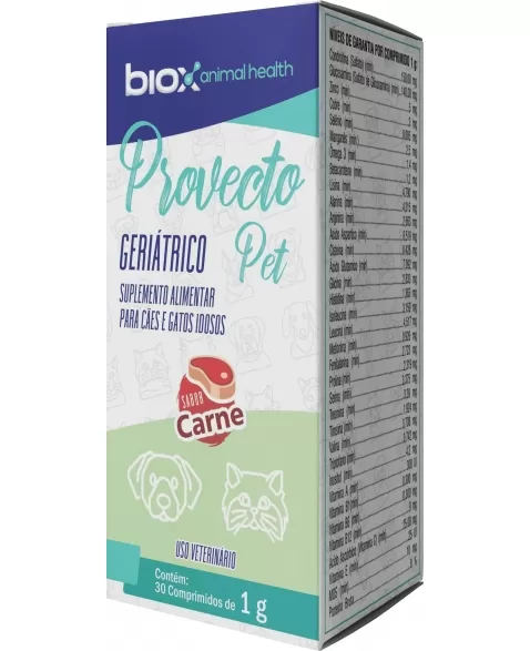 Biox Provecto 1g com 30 comprimidos