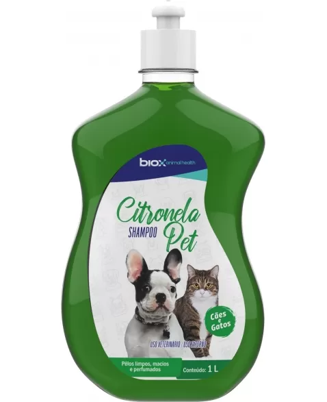 Biox Shampoo Citronela Pet 1L