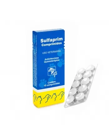 Bravet Sulfaprim com 10 comprimidos