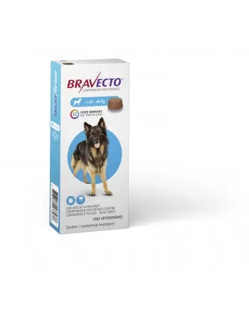 Bravecto 1000mg de 20 a 40kg