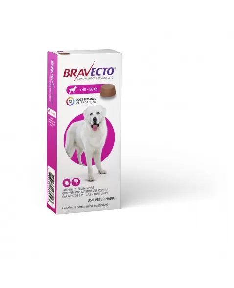 Bravecto 1400mg de 40 a 56kg