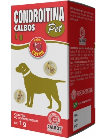 Calbos Condroitina 1g com 60 comprimidos